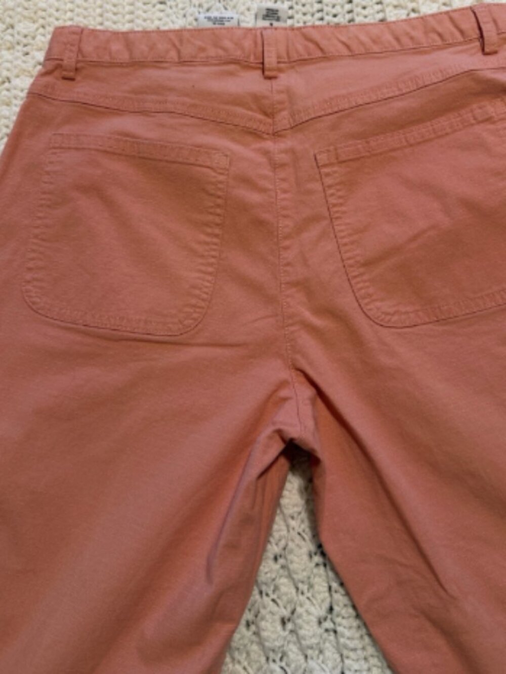 Ruby Rd orange crop pants size 6 - Picture 8 of 10